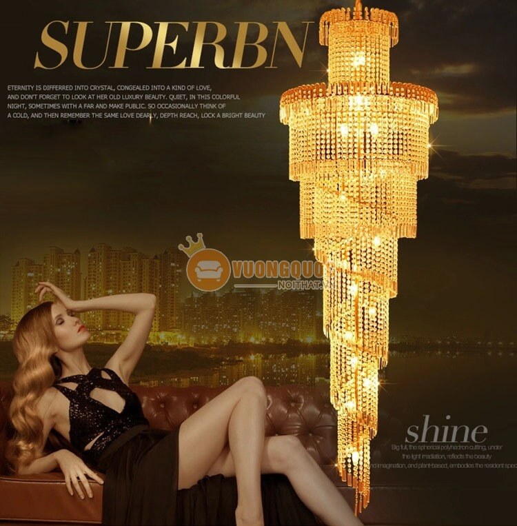 Đèn chùm sang trọng cao cấp CM183-3